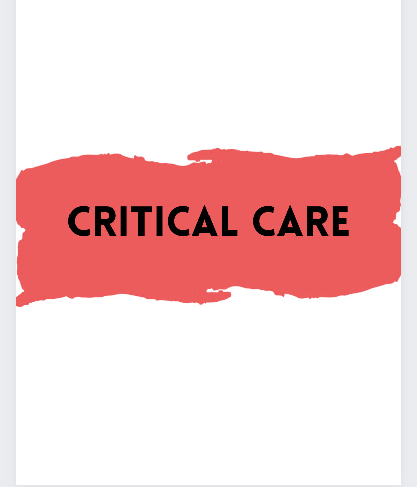 Critical Care Nursing